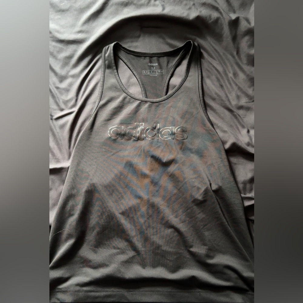 Black Adidas tank top